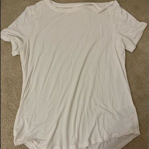 old navy womens luxe white t shirt